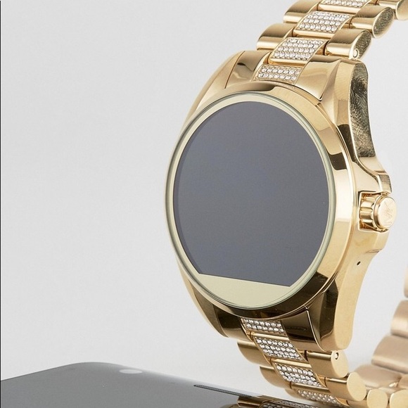 michael kors bradshaw gold smartwatch